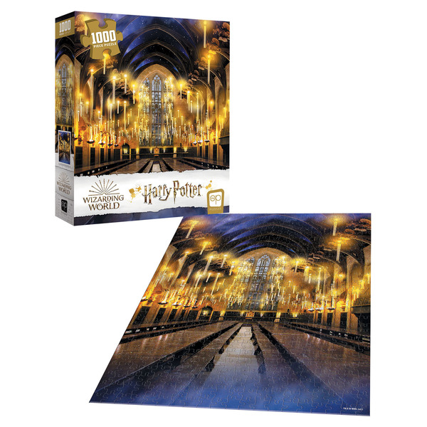 Usaopoly Harry Potter Great Hall 1000-Piece Puzzle PZ010-747